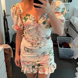 ZARA inspired floral dress